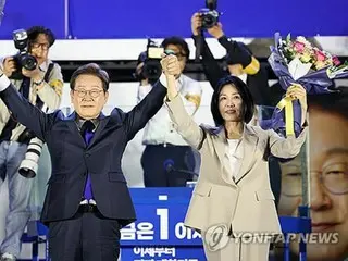 ＜韓国大統領選＞李在明氏「必ず内乱克服・国民生活取り戻す」　当確受け演説
