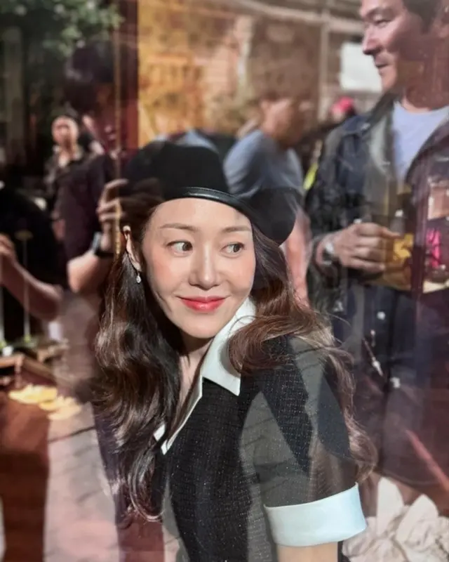 女優コ・ヒョンジョン、ベレー帽がかわいらしい...独歩的な優雅美