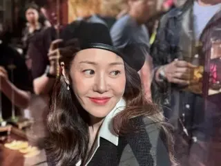 女優コ・ヒョンジョン、ベレー帽がかわいらしい...独歩的な優雅美
