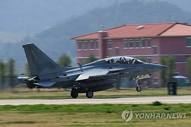 ＦＡ５０（韓国空軍提供）＝（聯合ニュース）≪転載・転用禁止≫