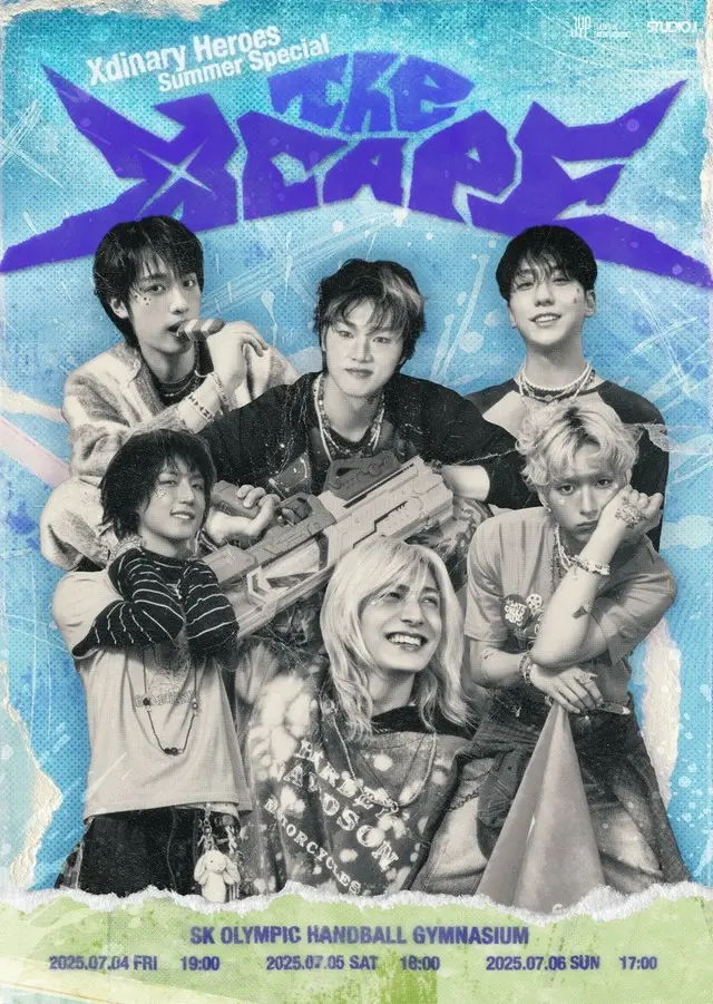 ボーイズバンド「Xdinary Heroes」、7月にハンドボール競技場でスペシャル公演開催