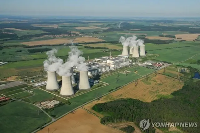 ドコバニ原発（韓国水力原子力提供）＝（聯合ニュース）≪転載・転用禁止≫