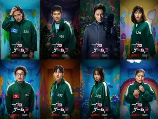 「イカゲーム」シーズン3、緊張感漂うプレイヤーたちのキャラクターアート解禁！