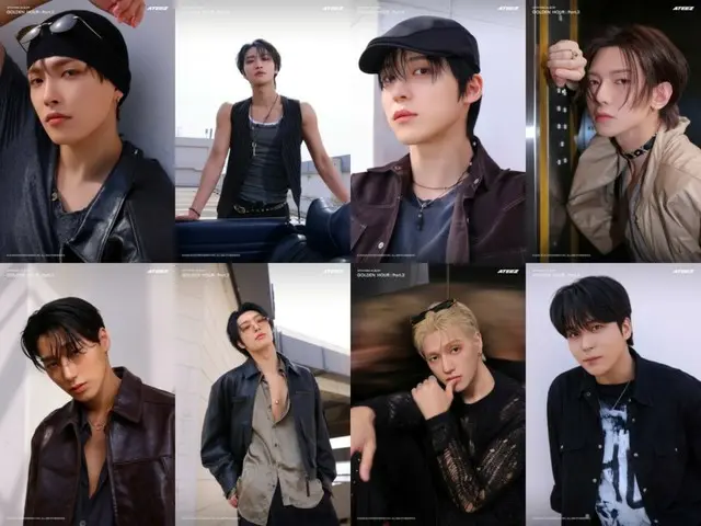 「ATEEZ」、12thミニアルバム「GOLDEN HOUR：Part.3」のアルバムフォト第2弾を公開 …視線を圧倒させる魅惑＆致命的なオーラ発散
