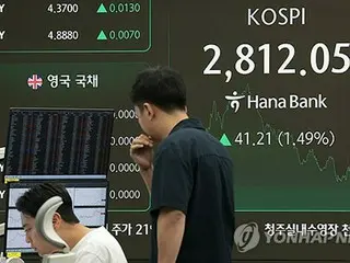 韓国総合株価指数　１１カ月ぶり２８１０台回復