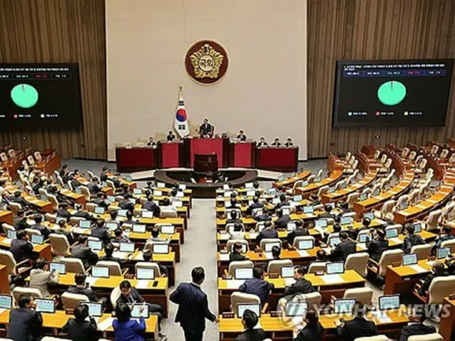 特別検察官任命３法案が国会で可決　前政権が再三拒否権行使＝韓国