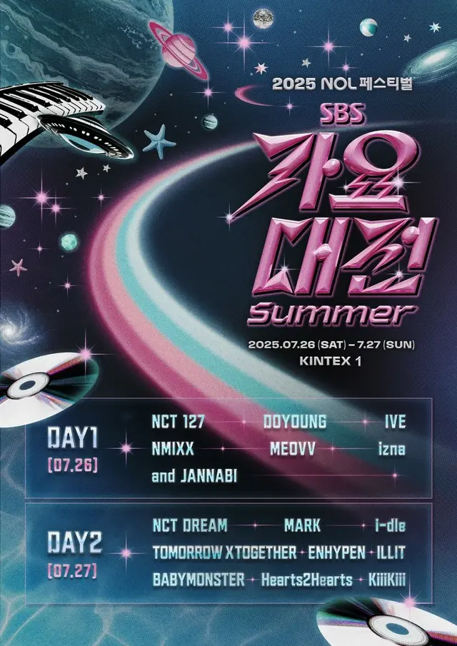 「Hearts2Hearts」x「KiiiKiii」x「MEOVV」...「歌謡大典Summer」2次ラインナップ公開