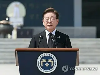 李大統領　保守の価値強調し国民統合メッセージ＝顕忠日の演説で