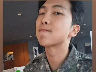 「BTS」RM、シャープで凛々しい兵長…軍空白期終了間近の近況
