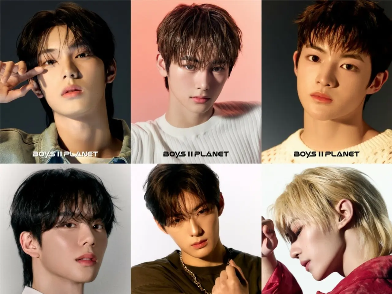 BOYS II PLANET」、参加者6人のビジュアルポスターを公開…強烈な印象
