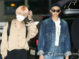 ［韓流］ＢＴＳのＲＭとＶ　きょう兵役終え除隊