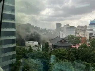 ソウル都心の曹渓宗総本山で火災　僧侶ら避難