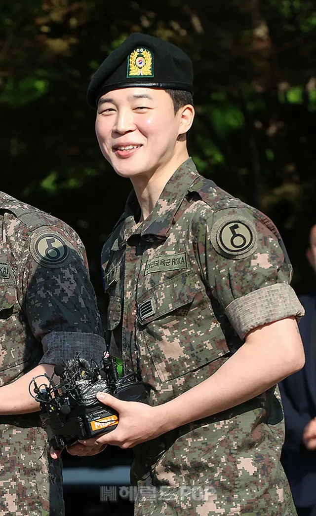 除隊したJIMIN 2