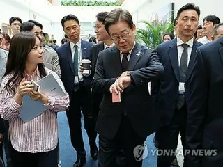 李大統領　記念腕時計の製作を指示＝残念がる声に応え？