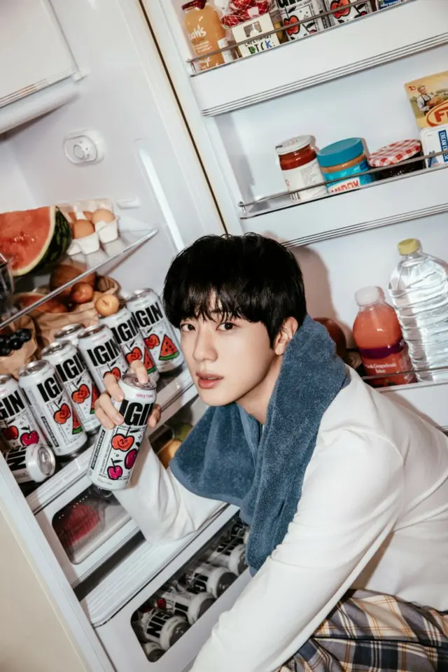 「BTS」JIN、酒類ブランド「IGIN」のグローバルアンバサダーに抜てき