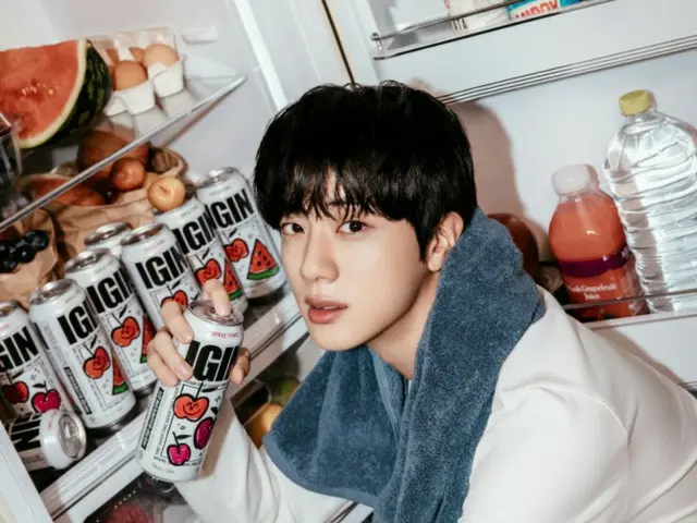 「BTS」JIN、酒類ブランド「IGIN」のグローバルアンバサダーに抜てき