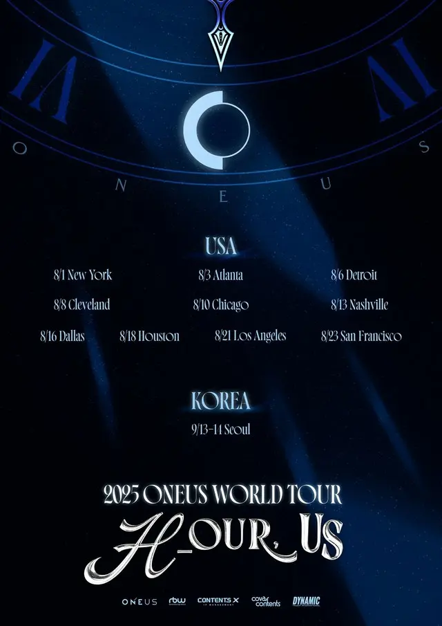 「ONEUS」、8月にワールドツアー開催…11都市の現地ファンとの出会い