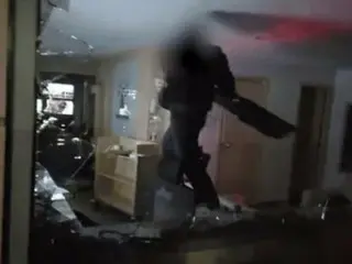 ソウル西部地裁の暴動時に消火器でガラス窓を割った30代男性に懲役2年6か月を宣告＝韓国