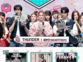 「SEVENTEEN」、「ショー！K-POP中心」2週連続1位··· 音楽番組「7冠王」達成