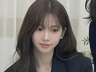 「aespa」KARINA、実姉の結婚式でスーツ姿…美貌ポテンシャルが爆発した「迷惑（？）ゲスト」