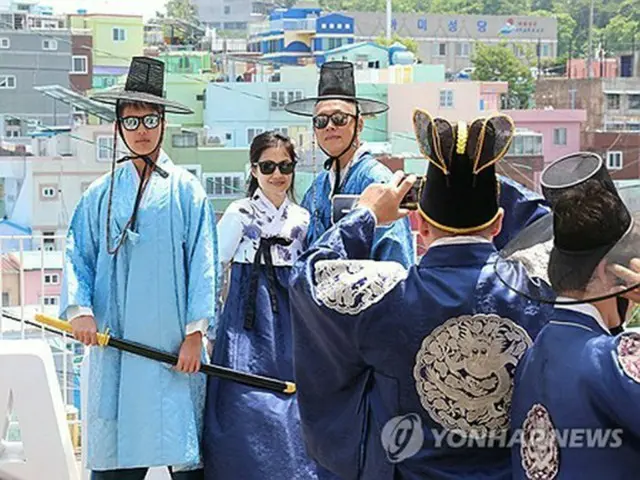 韓国・釜山訪れた外国人客　４月に最速で１００万人突破