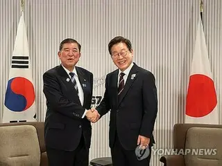 李大統領　石破首相と初の首脳会談＝就任から１４日