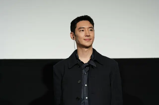映画『脱走』公開直前のジャパンプレミアに登壇したイ・ジェフン