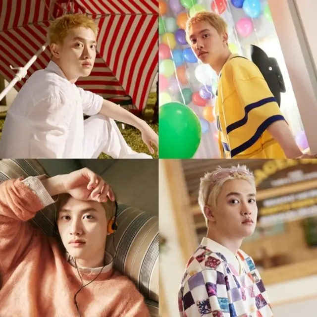 D.O.（EXO）、1stフルアルバムの最後のコンセプトフォト公開…デビュー以来初の金髪に変身