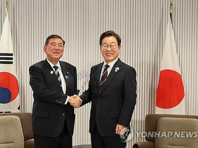 李大統領が就任後初の韓日首脳会談　Ｇ７サミットで首脳外交展開