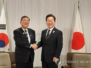 李大統領が就任後初の韓日首脳会談　Ｇ７サミットで首脳外交展開