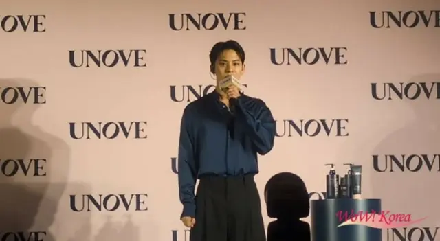 UNOVEのグローバルアンバサダーを務める「SEVENTEEN」のMINGYU 1