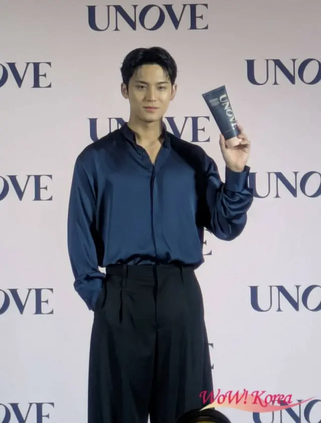 UNOVEのグローバルアンバサダーを務める「SEVENTEEN」のMINGYU 5