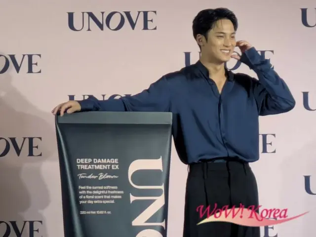 UNOVEのグローバルアンバサダーを務める「SEVENTEEN」のMINGYU 9