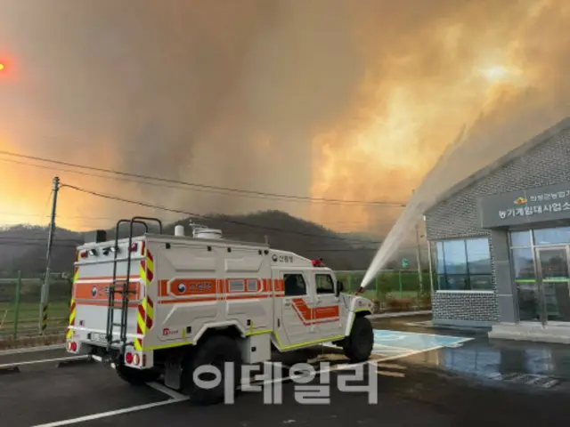 国産山火事消火車両、性能は最高で予算削減効果まで