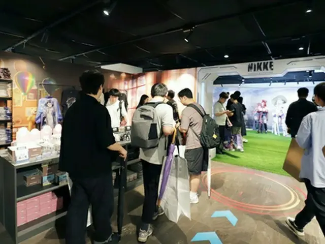モバイルゲーム「勝利の女神：ＮＩＫＫＥ」　ソウルの百貨店でポップアップ開催