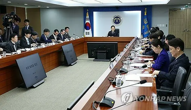 首席補佐官会議＝２３日、ソウル（聯合ニュース）