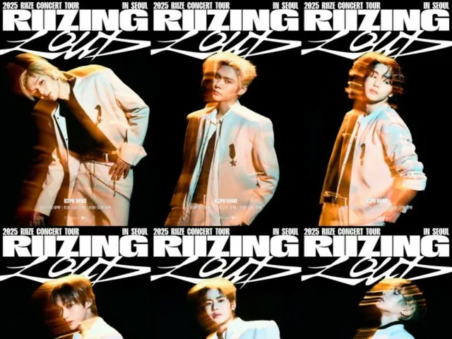 「RIIZE」、初単独コンサートが世界11地域の劇場で上映…完売相次ぐ