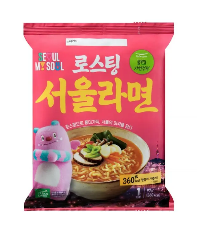 「ヘチ」が加わり親しみ増した「ソウルラーメン」、新パッケージを販売＝韓国