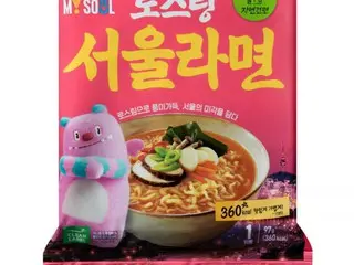 「ヘチ」が加わり親しみ増した「ソウルラーメン」、新パッケージを販売＝韓国