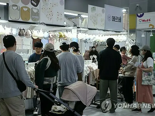 ４月の出生数８．７％増　３年ぶり２万人台回復＝韓国