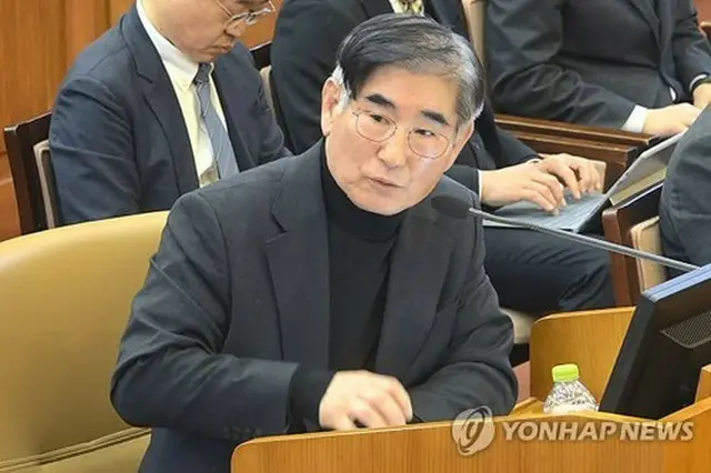 金龍顕・前国防部長官（憲法裁判所提供）＝（聯合ニュース）≪転載・転用禁止≫