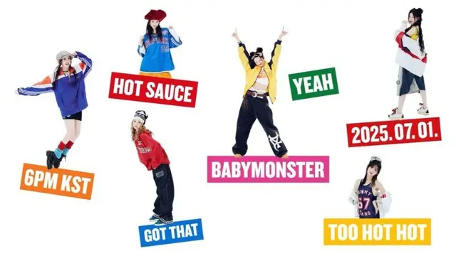 「BABYMONSTER」、新曲「HOT SAUCE」インストゥルメンタルティーザー公開…強烈なインパクト