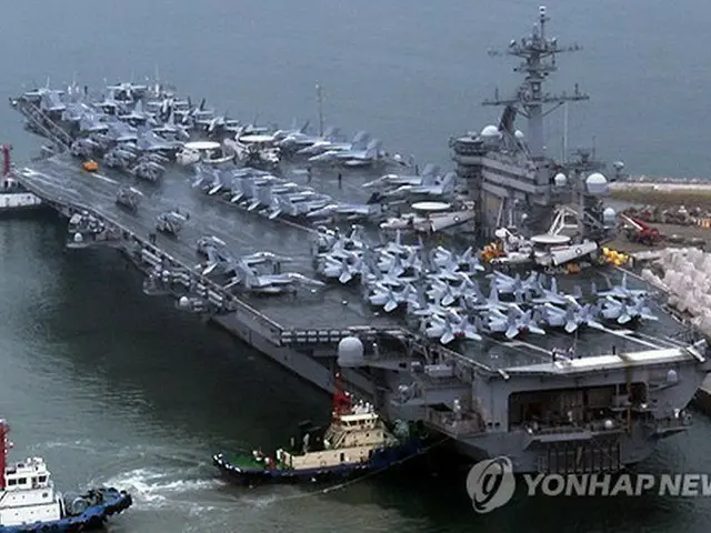 米空母や軍事施設をドローンで違法撮影　中国人留学生２人逮捕＝韓国警察