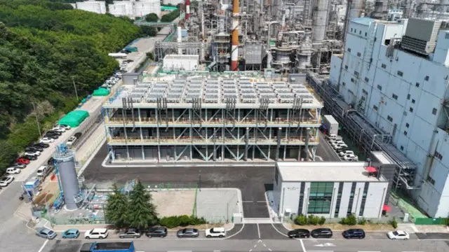 SKとロッテの合弁会社、蔚山市で水素発電所を初稼働＝韓国