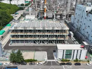 SKとロッテの合弁会社、蔚山市で水素発電所を初稼働＝韓国
