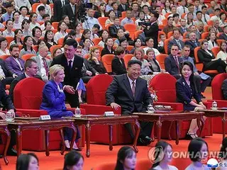 正恩氏　ロ文化相と平壌で公演観覧＝文化芸術の交流拡大へ