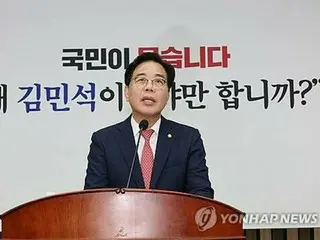 韓国最大野党　院内代表が臨時トップ兼任へ