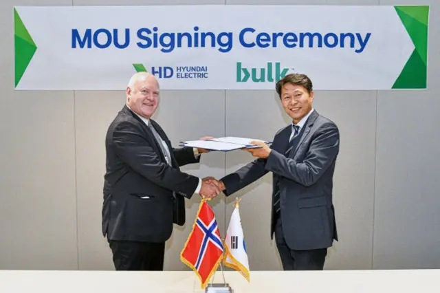 HD現代エレクトリックとノルウェー企業に変圧器など納入、欧州市場拡大＝韓国報道