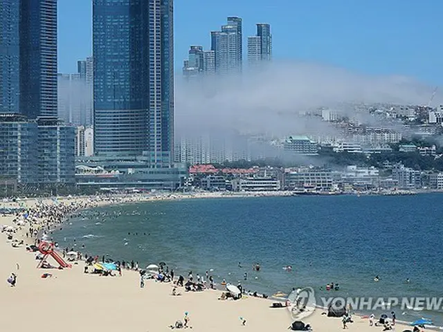 韓国・釜山の海水浴場５カ所で海開き　イベントも多彩