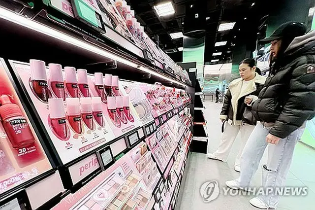 ソウル市内のオリーブヤング（資料写真）＝（聯合ニュース）